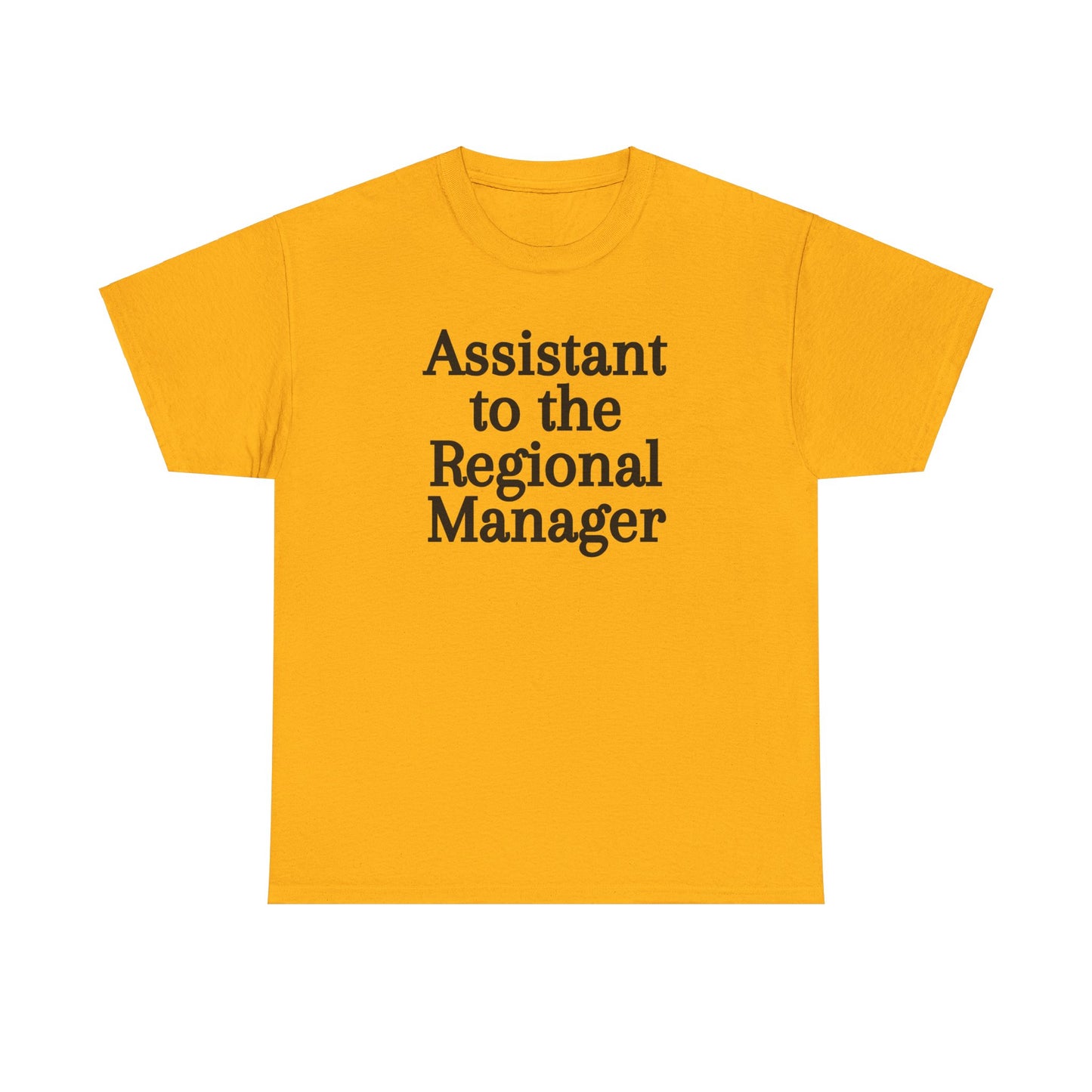 Assistant to the Regional Manager TShirt, Promotion Gift