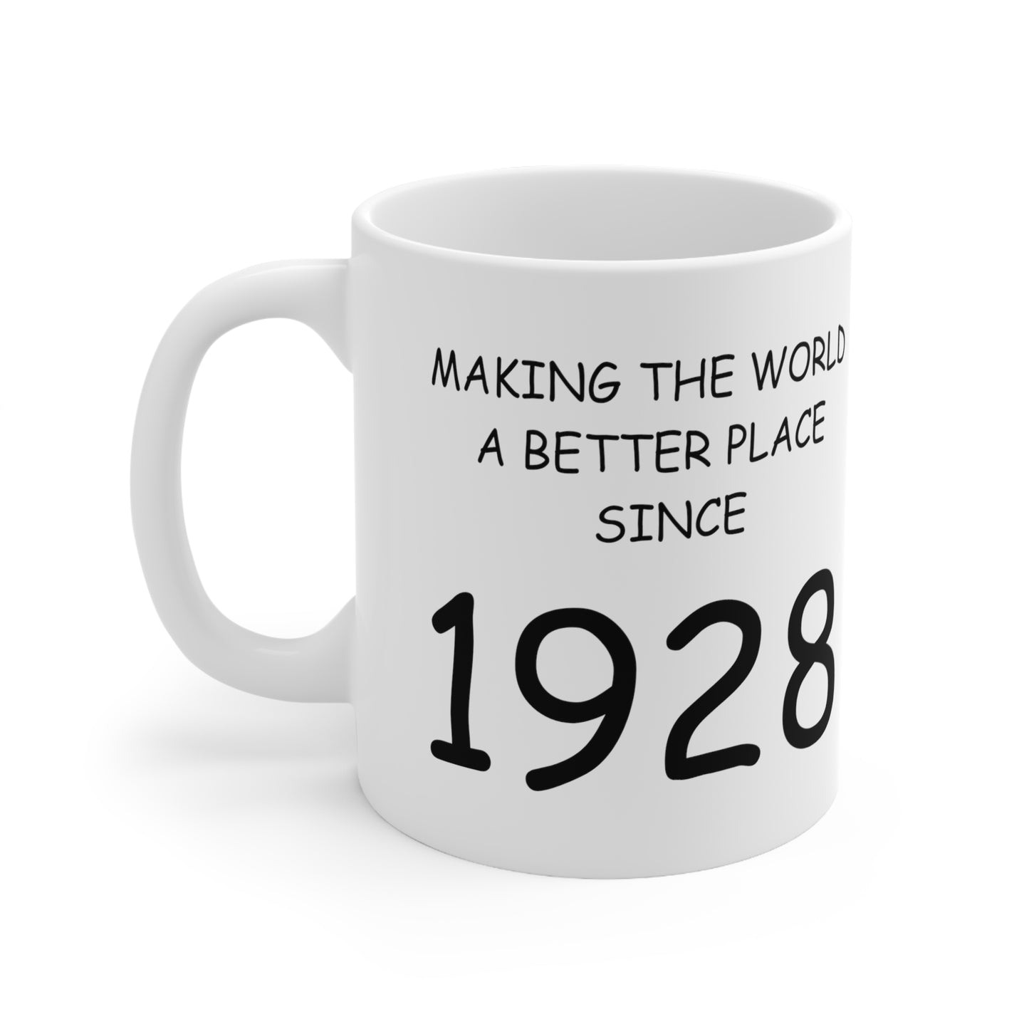 1928 Birthday Ceramic Mug 11oz, White