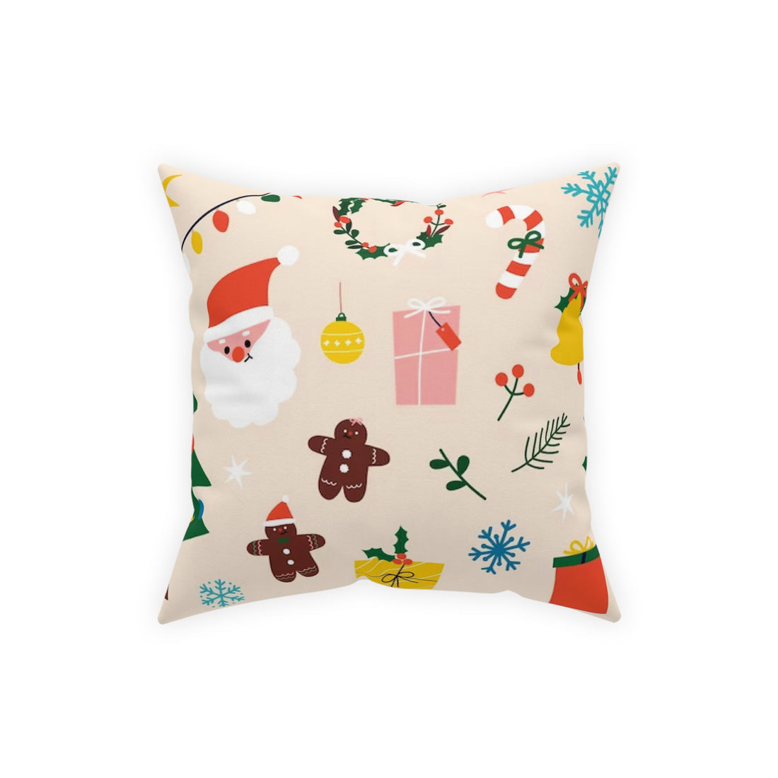 Christmas Pillow Broadcloth, Multiple Designs