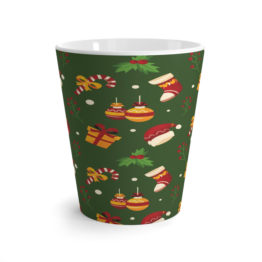 Christmas Latte Mugs, Four Different Design for Christmas Gifts (12oz)