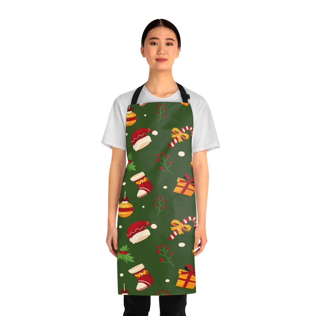 Christmas Apron for Adults, Multiple Designs and Sizes