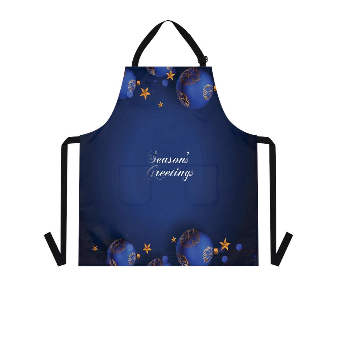 Season's Greetings Christmas Apron for Women and Men